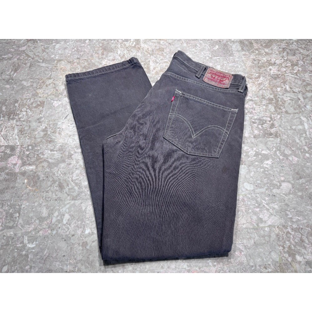 Levi's 501 Men's VTG Brown Regular Fit Straight Button Fly Jeans , Size 38x31